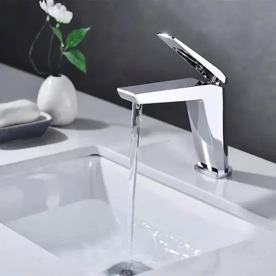 Sardıcı Premium Series Lüx Çift Su Girişli Sabit Lavabo Bataryası 5  Yıl Garantili